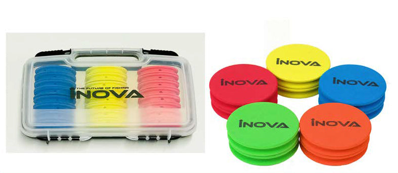 Inova Rig Wrapper Sea Fishing Tackle Box With 24 Rig Winders