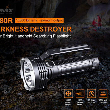 Fenix LR80R Searchlight Darkness Destroyer 18000 Lumens