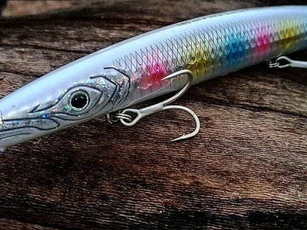 Fishus Lurenzo Espetron Long Minnow Fishing Lure 10.5g 110mm