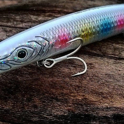 Fishus Lurenzo Espetron Long Minnow Fishing Lure 10.5g 110mm