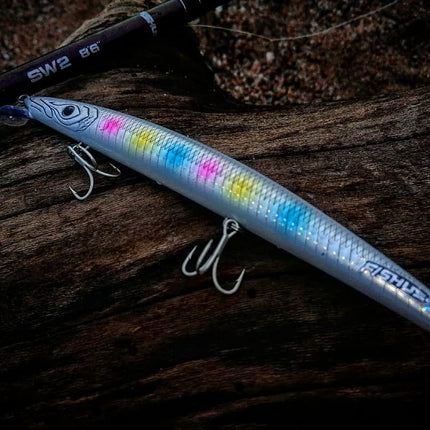 Fishus Lurenzo Espetron Long Minnow Fishing Lure 10.5g 110mm