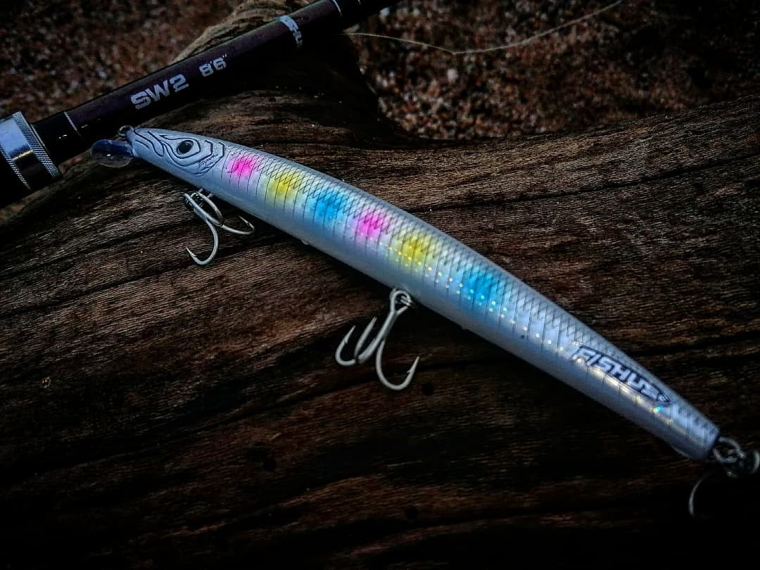 Fishus Lurenzo Espetron Long Minnow Fishing Lure 10.5g 110mm