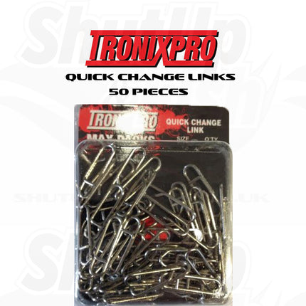 Tronixpro Max Pack Quick Change Sea Fishing Rig Links 50 Pieces
