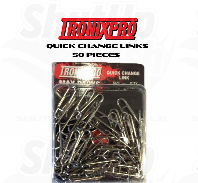 Tronixpro Max Pack Quick Change Sea Fishing Rig Links 50 Pieces