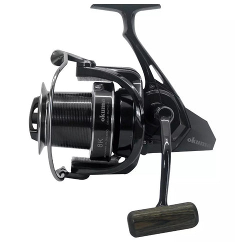 okuma 8000 big pit reel Okuma 8k Big Pit Fixed Spool Fishing Reel – Shut Up And Fish Ltd