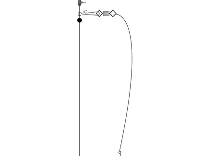 Tronixpro Pulley Dropper Sea Fishing Rig x 5 Rigs