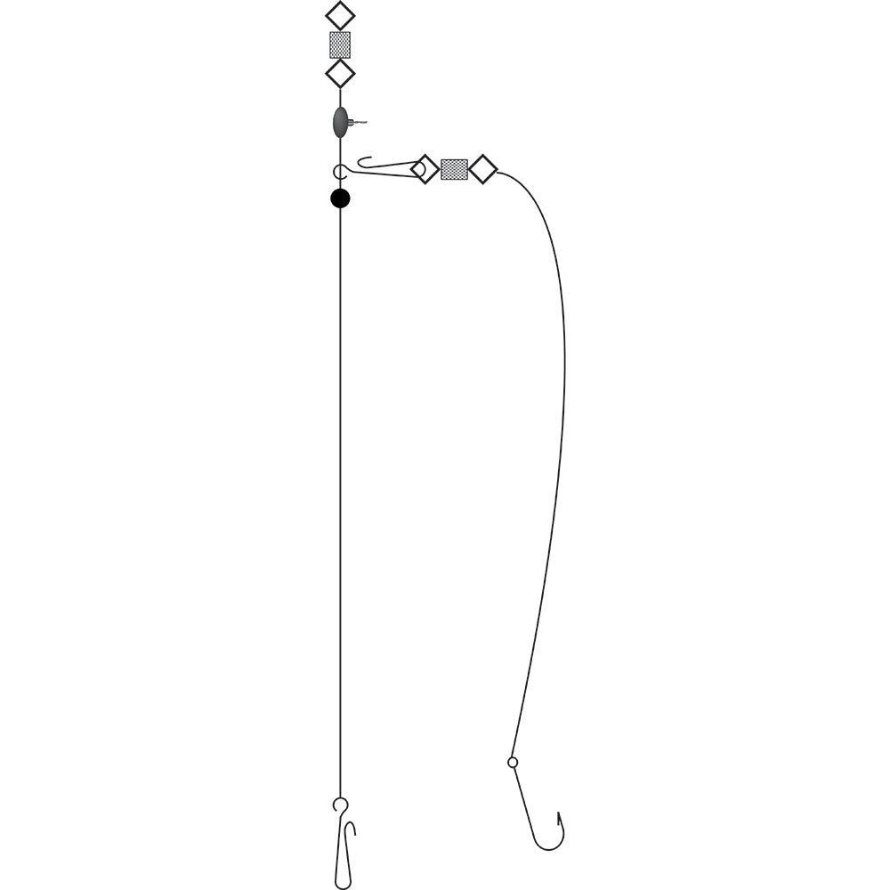 Tronixpro Pulley Dropper Sea Fishing Rig x 5 Rigs