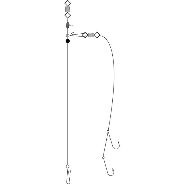 Tronixpro Pulley Pennel Dropper Rig Bulk Purchase x 5 Rigs
