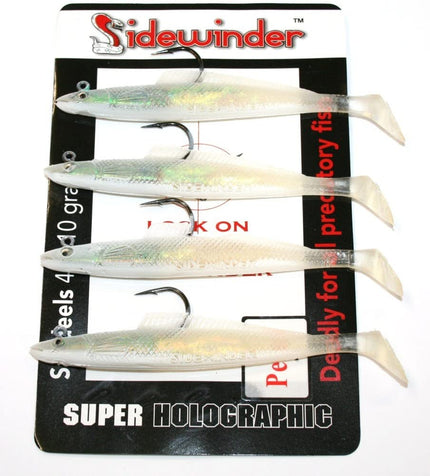 Sidewinder Lures Pearl Sandeel Fishing Lures