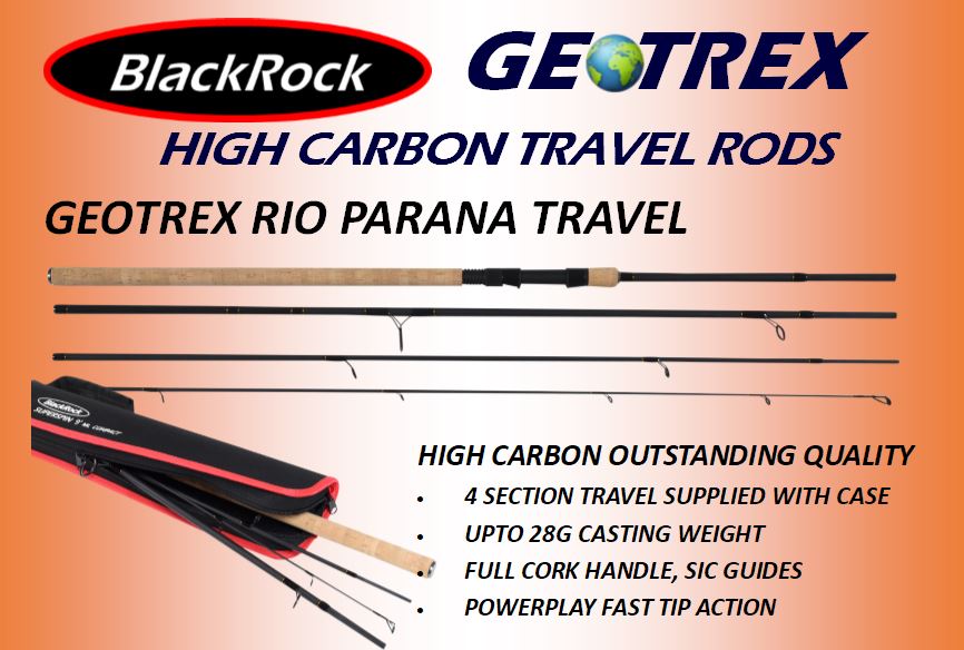 Blackrock Geotrex Rio Parana Travel Fishing Rod