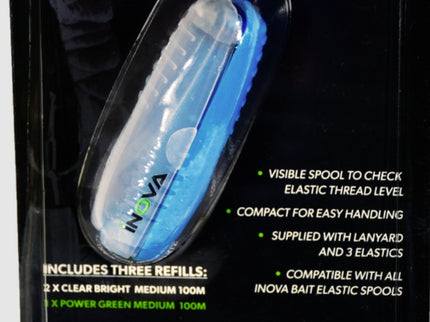Inova Bait Rapper Pro Sea Fishing Bait Elastic Dispenser With Elastics