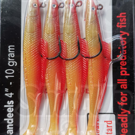 Sidewinder Eels Sandeel Rhubarb Custard Sea Fishing Lures