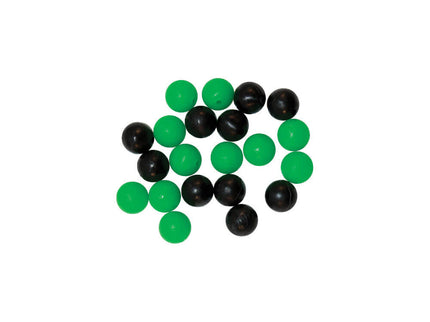 Tronixpro Round Beads Green and Black 8mm Size