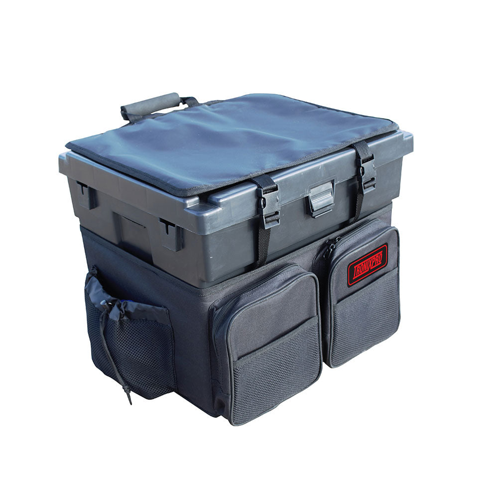 Tronixpro Beach Sea Fishing Seat Box Plus Conversion Rucksack Combo