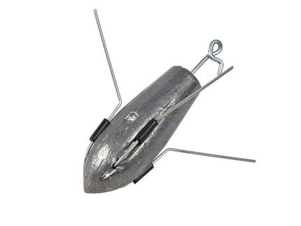 Shorecast Flat Back Gripper Sea Fishing Weight With Bait Clip