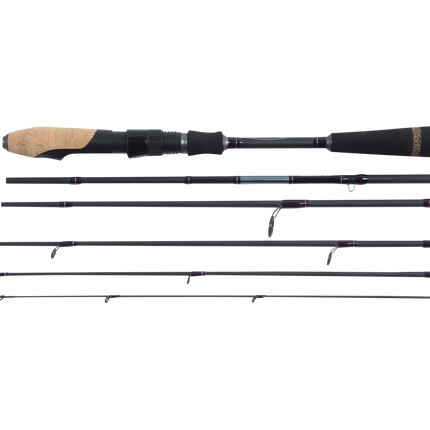 Blackrock Ultra Light Travel Fishing Rod Light Action 0.6 - 8g 6 Sections