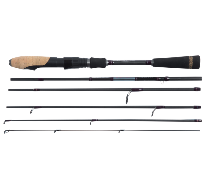 Blackrock Ultra Light Travel Fishing Rod Light Action 0.6 - 8g 6 Sections
