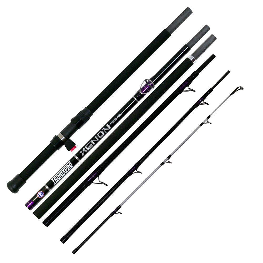 Tronixpro Xenon Travel Beach Fishing Rod 12’6″ 3-6oz