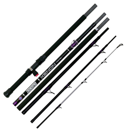 Tronixpro Xenon Travel Beach Fishing Rod 12’6″ 3-6oz