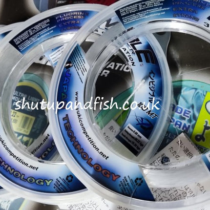 Yuki Invisible Shock Leader 3G Generation - 100m Spools Extra Strong Sea Fishing Line