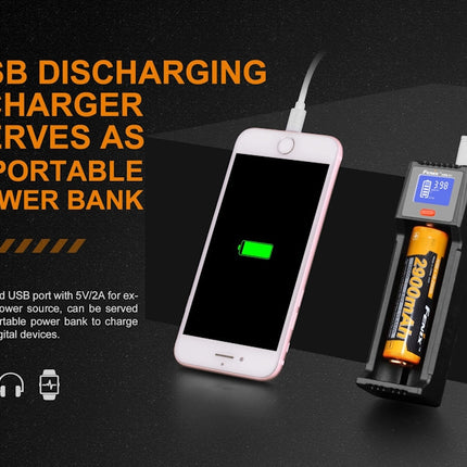 Fenix ARE-D1 USB Smart Multi Charger - Power Bank - Battery Charger