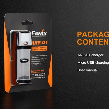 Fenix ARE-D1 USB Smart Multi Charger - Power Bank - Battery Charger