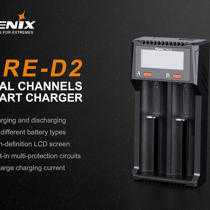 Fenix ARE-D2 USB Smart Multi Charger / Power Bank