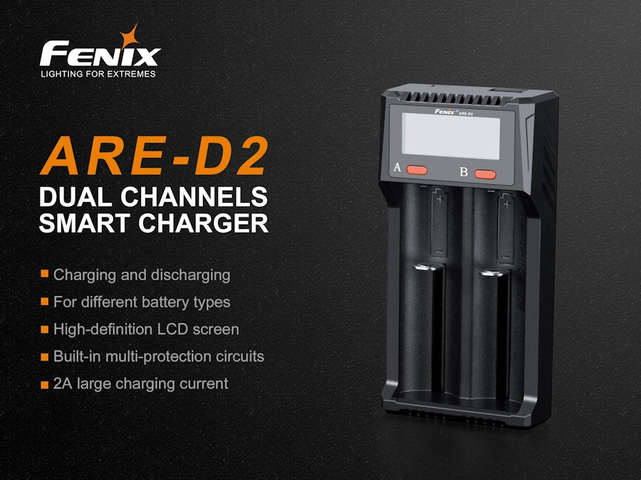 Fenix ARE-D2 USB Smart Multi Charger / Power Bank
