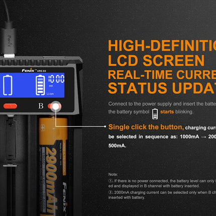 Fenix ARE-D2 USB Smart Multi Charger / Power Bank