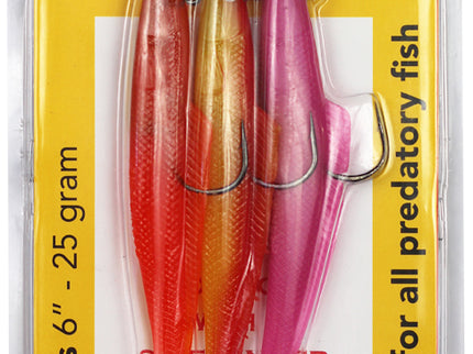 Sidewinder Lures Cod Squad Sandeel Fishing Lures 6