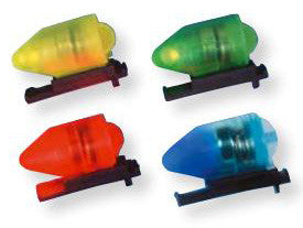 Delta Rod Lite Fishing Rod Tip Lights - Choice of Red Green Blue Yellow