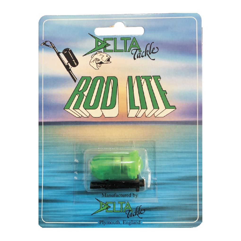 Delta Rod Lite Fishing Rod Tip Lights - Choice of Red Green Blue Yellow