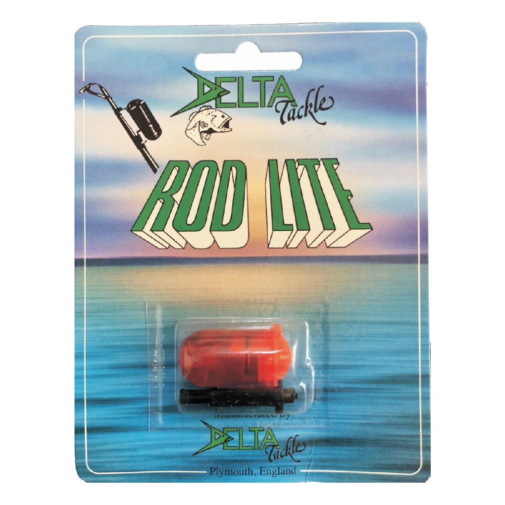 Delta Rod Lite Fishing Rod Tip Lights - Choice of Red Green Blue Yellow
