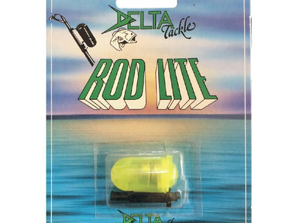 Delta Rod Lite Fishing Rod Tip Lights - Choice of Red Green Blue Yellow
