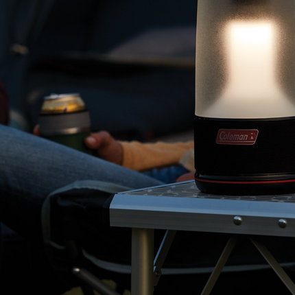 Coleman 360 Sound and Light LED Lamp And Bluetooth Speaker