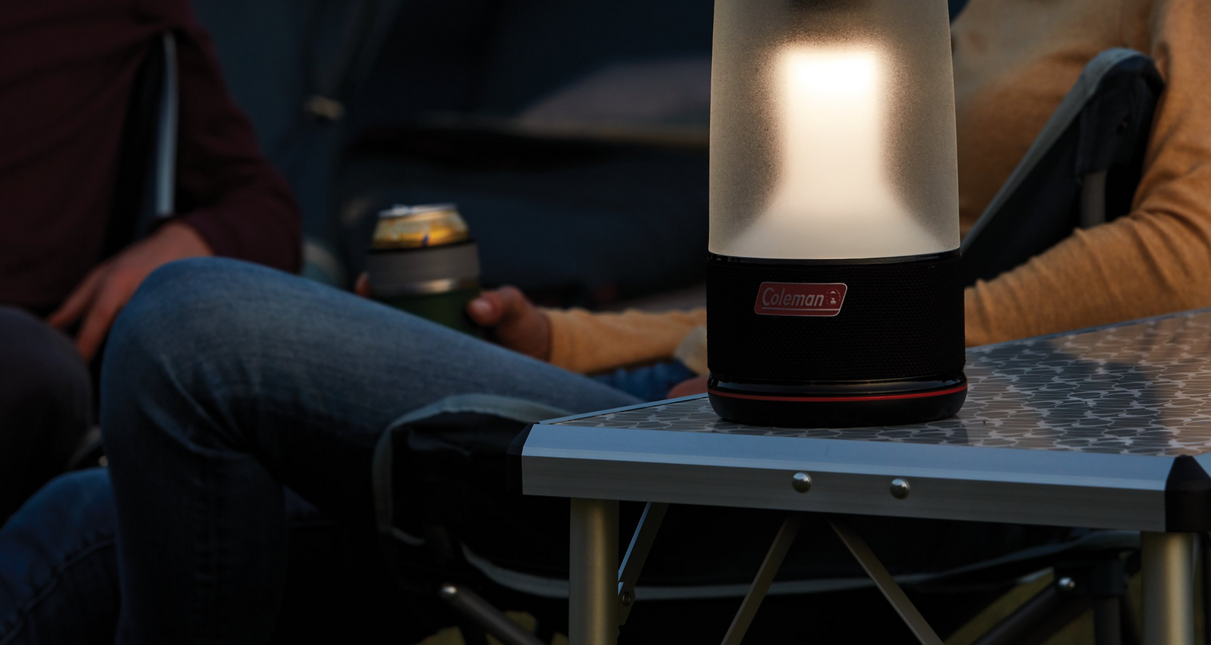 Coleman 360 Sound and Light LED Lamp And Bluetooth Speaker