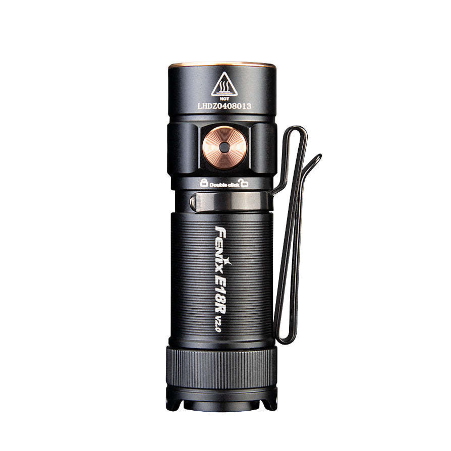 Fenix E18R V2 Rechargeable Compact Mini Torch 1200 Lumens