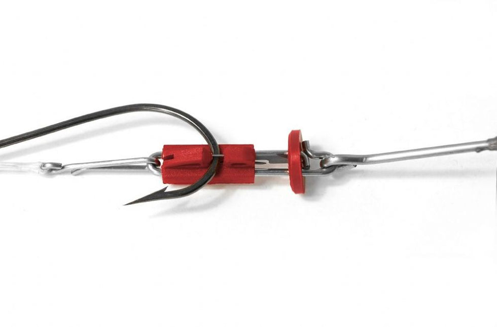 Gemini Sea Fishing Splash Down Solo Hook Bait Clips - Red Or Glow Colours