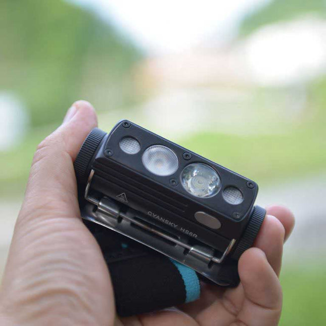Cyansky Triple Output Headlamp | 1400 Lumens | 170m | 5 Year UK Warranty
