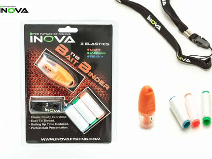 Inova Bait Binder Kit Sea Fishing Bait Elastic With Dispenser