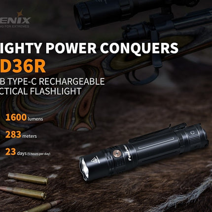 Fenix PD36R V2 Rechargeable Flashlight