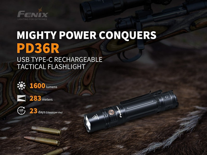 Fenix PD36R V2 Rechargeable Flashlight