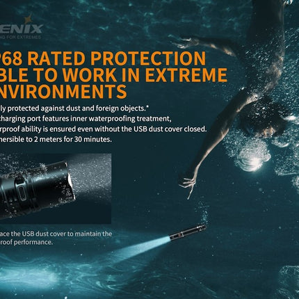 Fenix PD36R V2 Rechargeable Flashlight