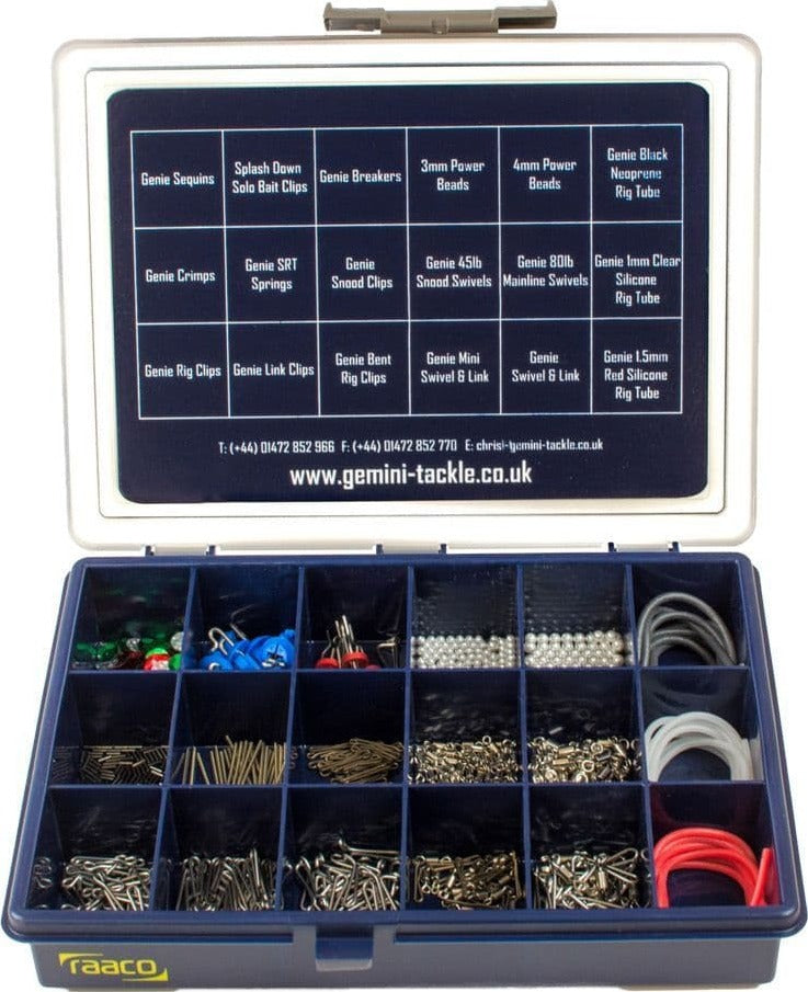 Gemini Sea Fishing Rig Building Box - Fully Loaded With Genie Rig Comp ...