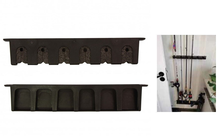 Scratch Tackle Fishing Rod Storage Rack For 6 Rods