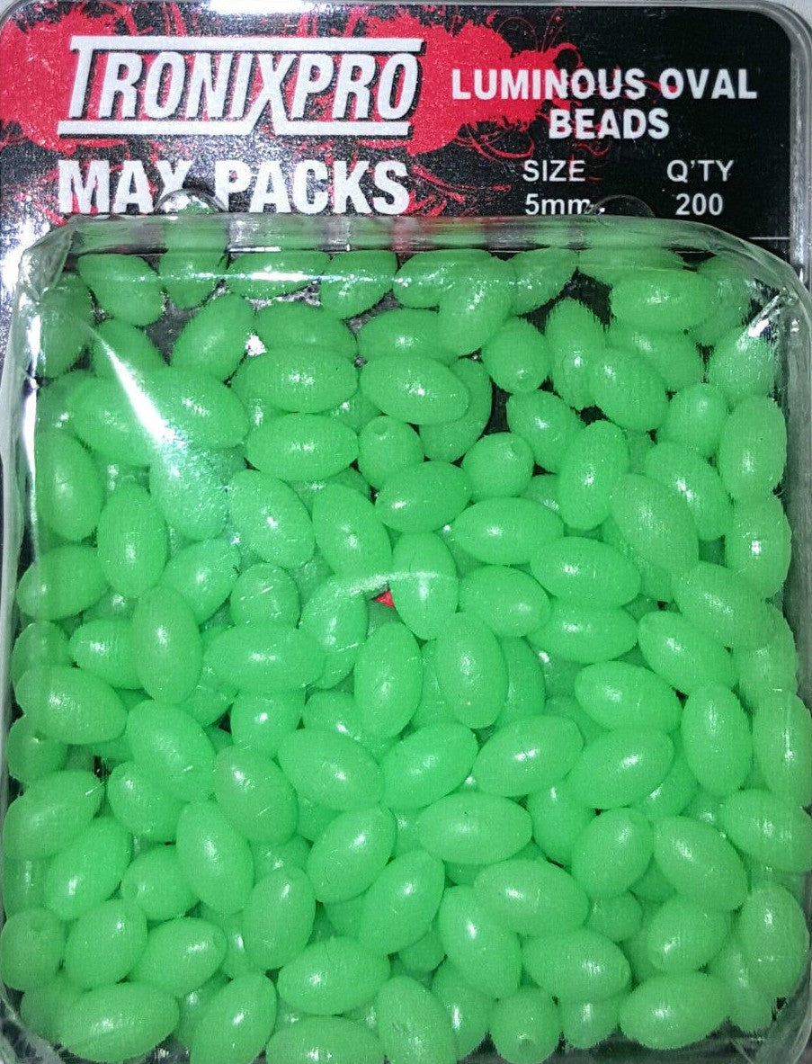 Tronixpro Luminous Oval Beads (200 per pack)
