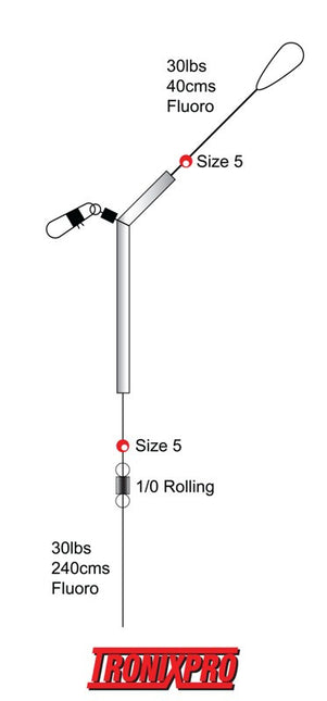 Tronixpro Boat Shad Sea Fishing Rig