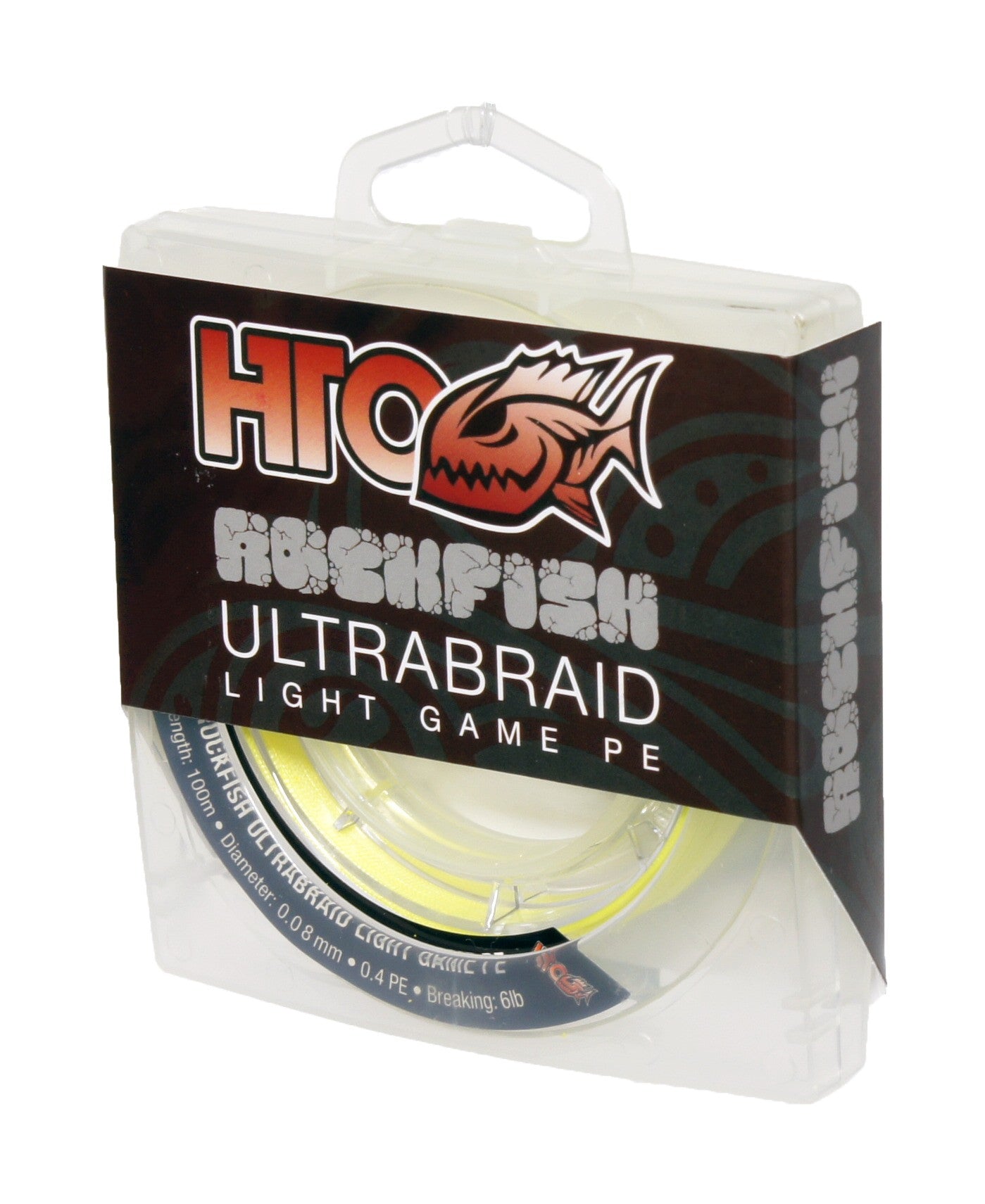 HTO Rockfish Ultrabraid Light Game Fishing Line - No Retail Packaging