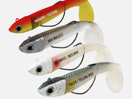 Sidewinder Weedless Minnows Fishing Lures 2 Per Pack