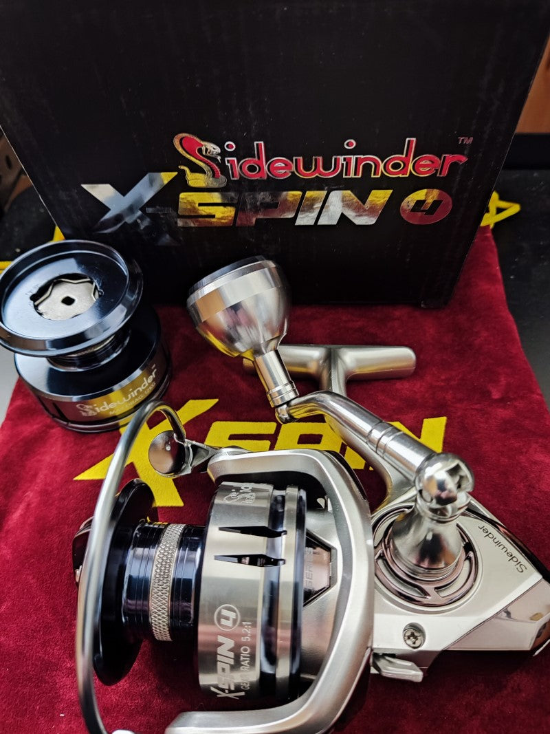 Sidewinder X-Spin Spinning Reel: X-Spin 4